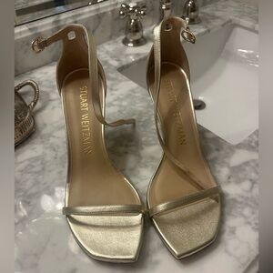 Stuart Weitzman Gold Women's Heels